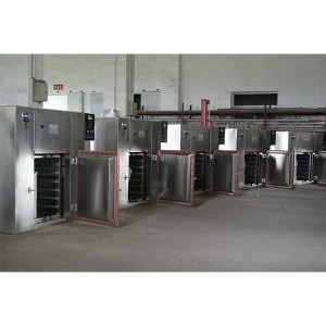 Hot air circulation oven